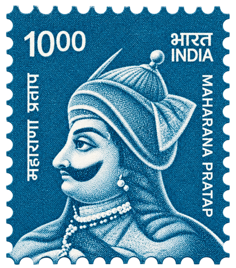 Maharana Pratap Stamp