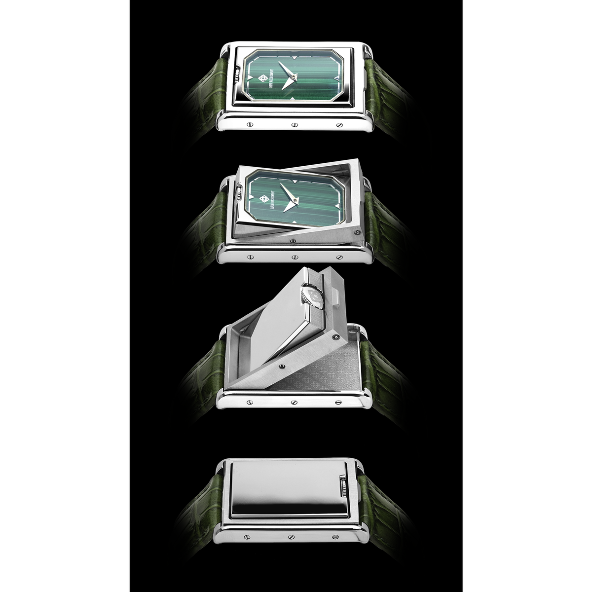 FLIP WATCH MALACHITE