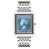BLUE PENNY STAMP WATCH