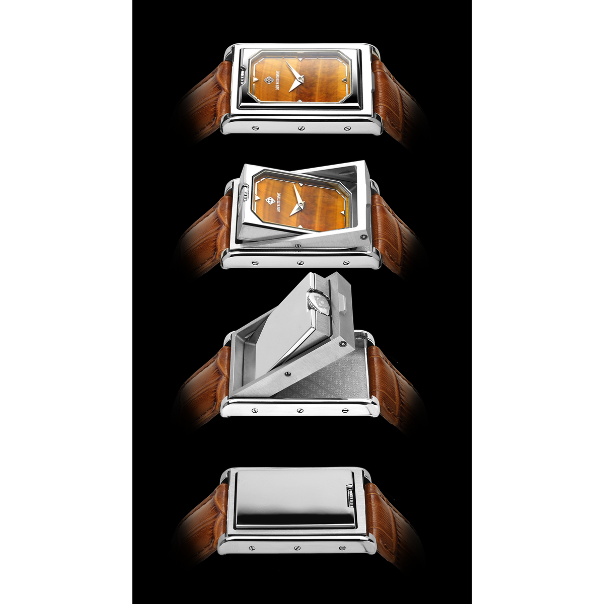 RAJASTHAN POLO WATCH TIGER'S EYE