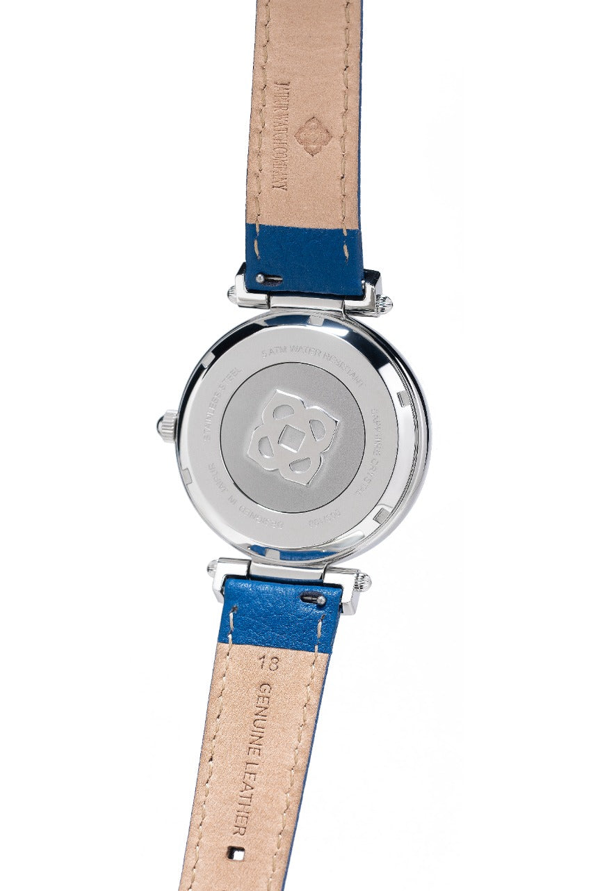 Couple Jumping Hour Watch - Blue