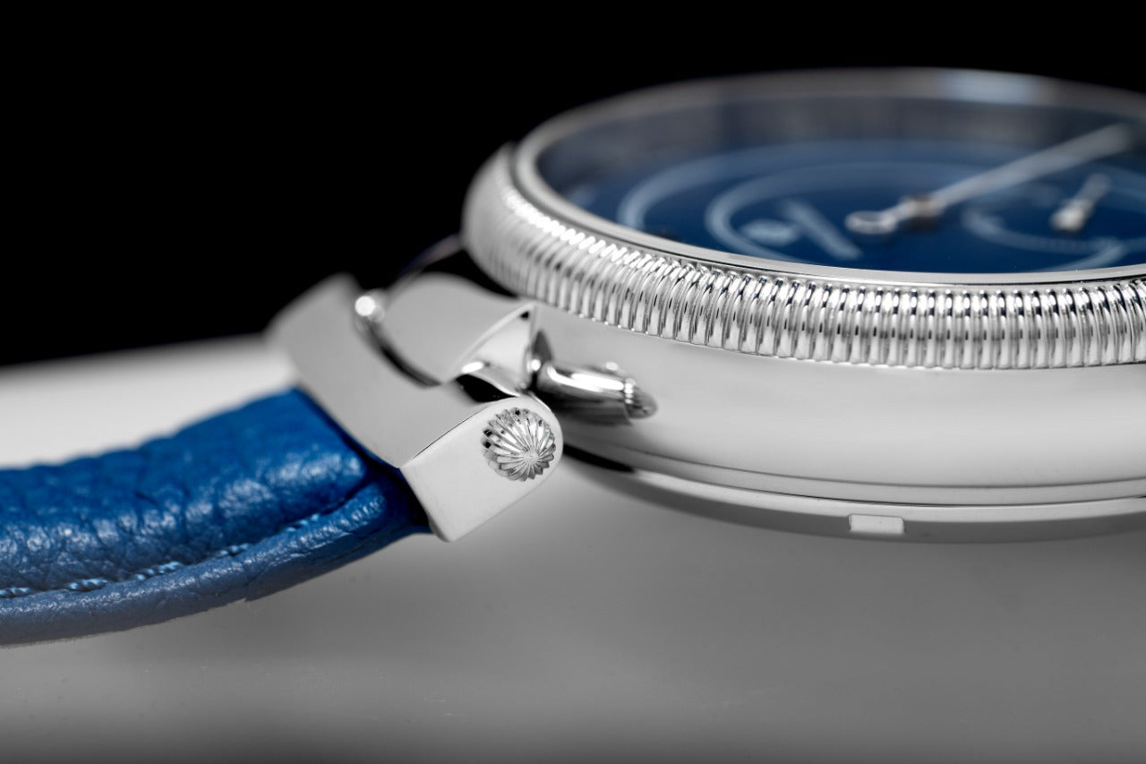 Couple Jumping Hour Watch - Blue