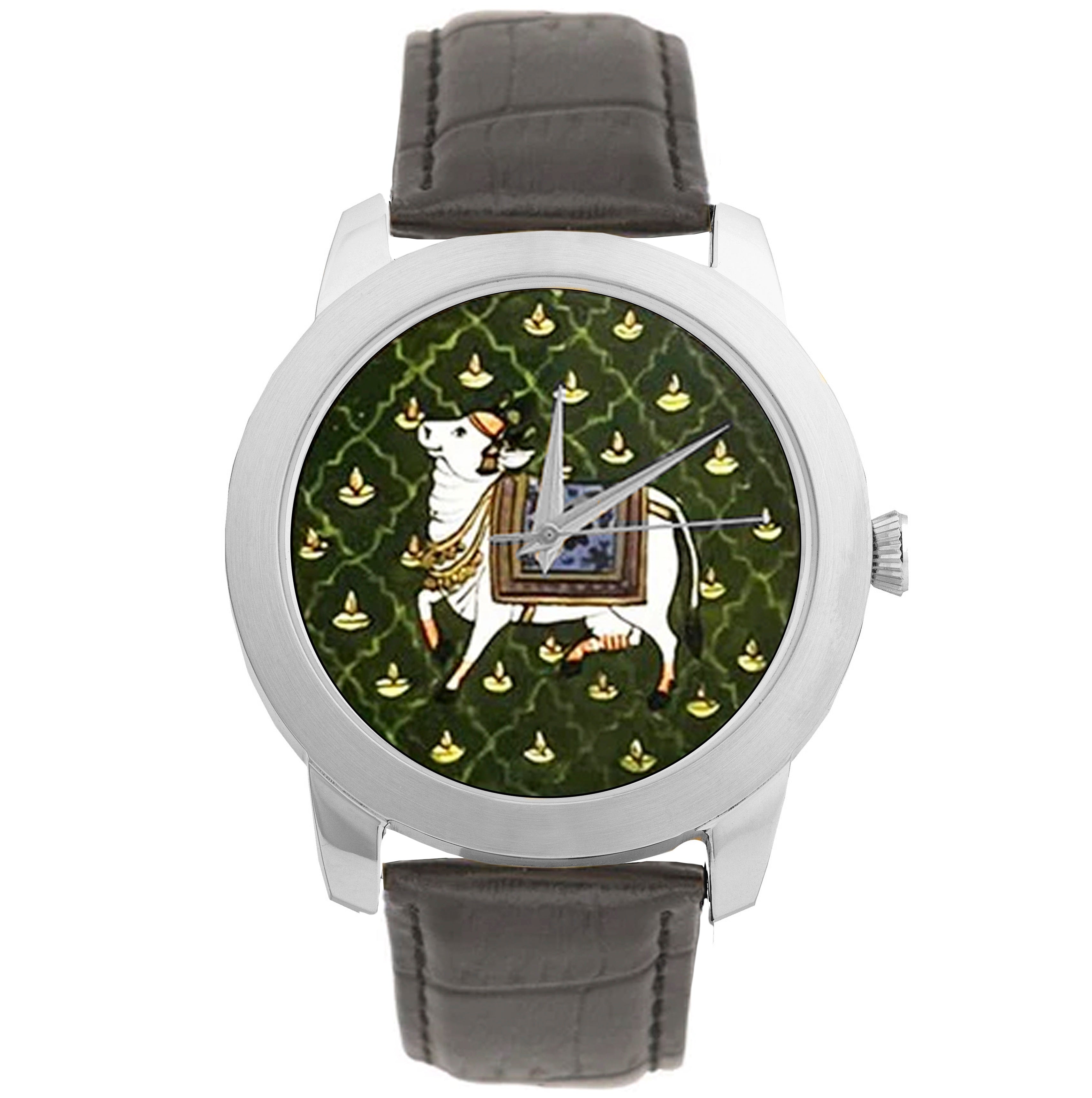 Mesmerizing Cow Art - Pichwai Watch (40mm)