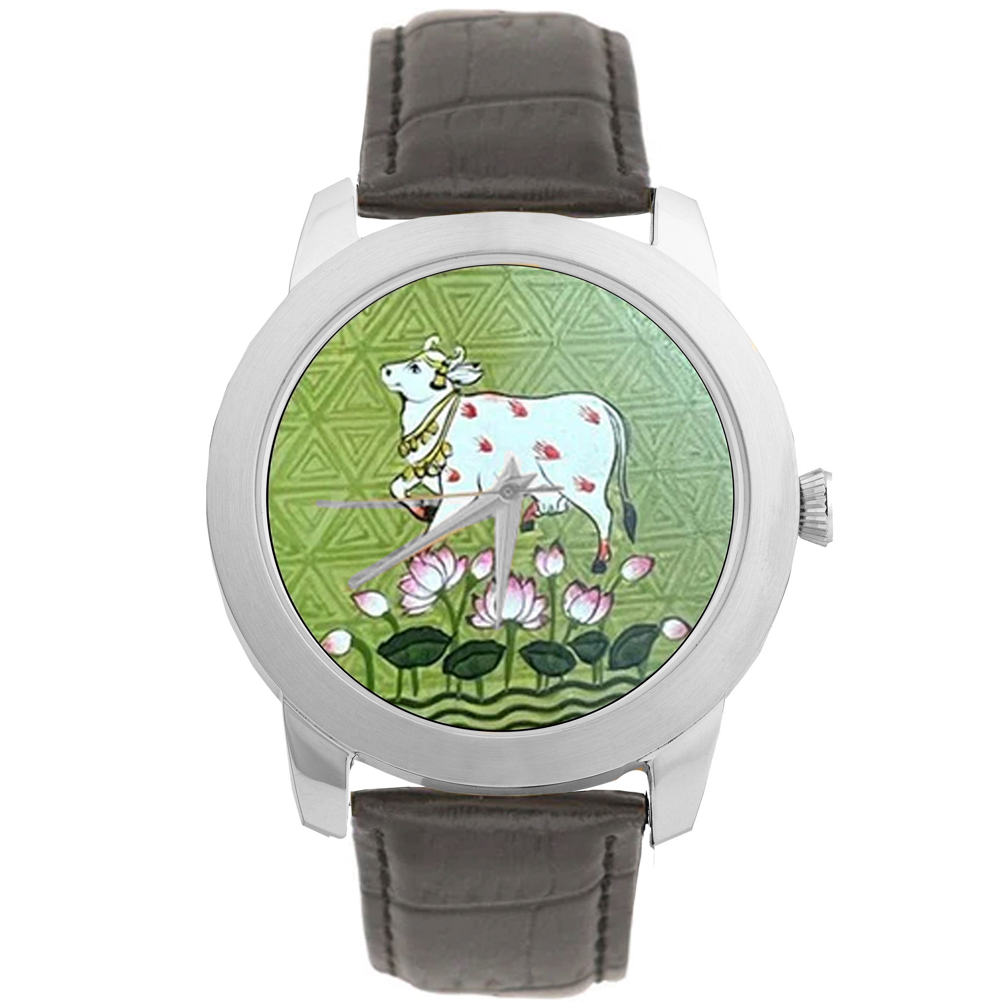 Elegance Cow Watch - Pichwai Watch (40mm)