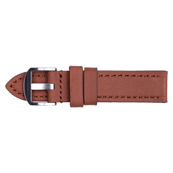 24MM Brown Leather Straps