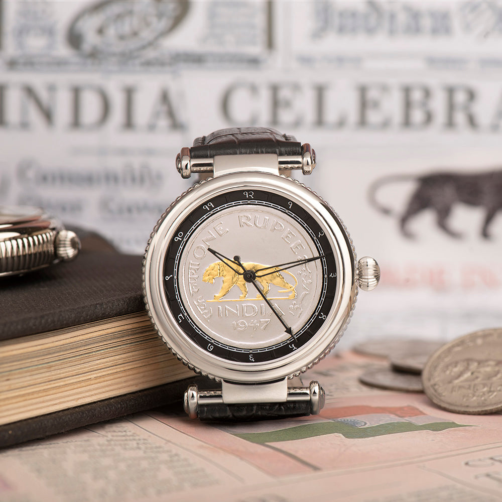 Buy Devanagari Baagh Steel Watch Online - Jaipur Watch Company