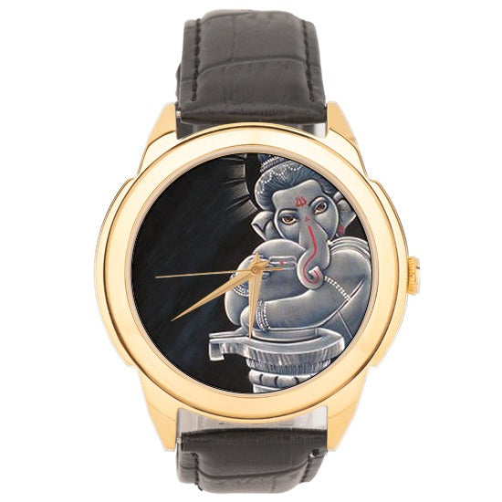 Hand Painted Watch (Lord Ganesha)